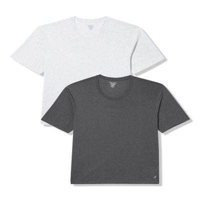 Nautica Men's 3-Pack Heathered Crew Neck T-Shirts