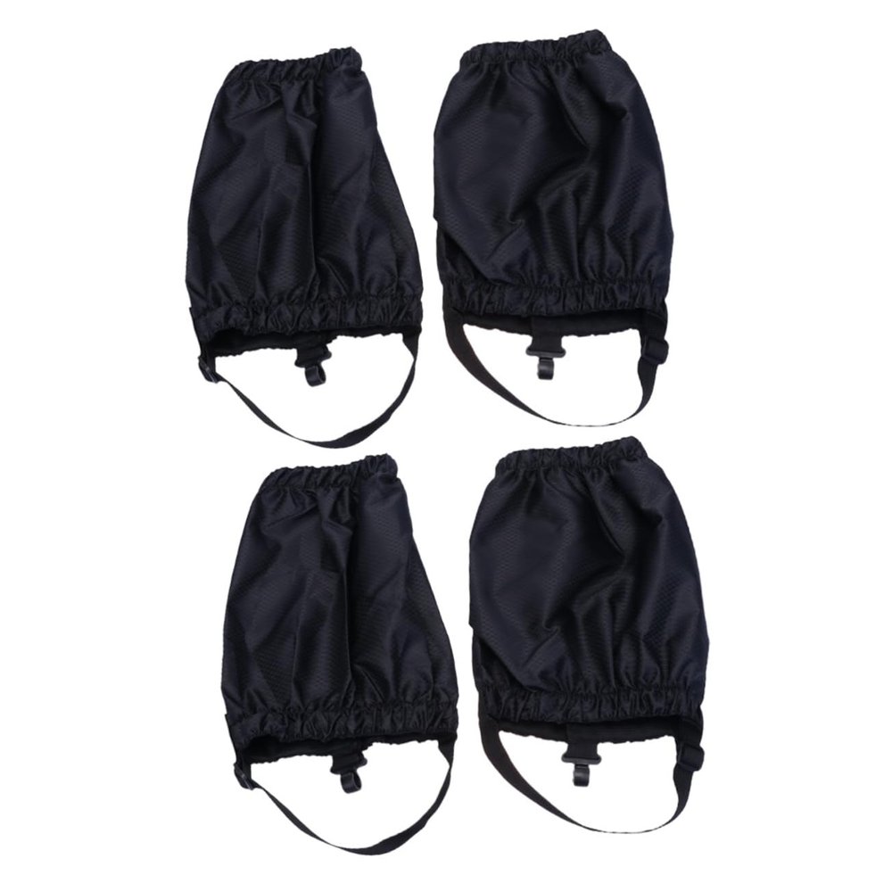 BESPORTBLE 2pcs Hiking Foot Covers Lightweight Waterproof Oxford Cloth Gaiters Lattice Ankle Gaiters for Women