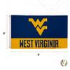 Desert Cactus West Virginia University Flag Double Sided WVU Mountaineers Banners 100% Polyester Indoor Outdoor 3x5 feet Flags (Double Sided - Flag 7) view 3