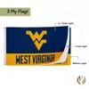 Desert Cactus West Virginia University Flag Double Sided WVU Mountaineers Banners 100% Polyester Indoor Outdoor 3x5 feet Flags (Double Sided - Flag 7) view 4