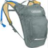 CamelBak Mini M.U.L.E. Kids Hydration Backpack for Hiking and Biking - 50oz, Stormy Sea/Mango view 1
