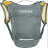 CamelBak Mini M.U.L.E. Kids Hydration Backpack for Hiking and Biking - 50oz, Stormy Sea/Mango view 4