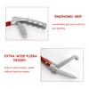 RUIFAR Snake Grabber Tool, Foldable Aluminum Alloy Snake Tongs Snake Traps, Heavy Duty Snake Catcher for All Kinds of Serpent, Reptiles(39.4inch) view 4
