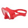 LAVEN Snorkel Diving Mask, 3D Tight Fit Foldable Anti Fog Tempered Glass Swim Goggles for Freediving (Red) view 2