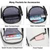 MOSISO Sling Backpack, Multipurpose Crossbody Shoulder Bag Travel Hiking Daypack, Ivory White, Medium view 2