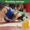4 Rolls Wrestling Mat Tape Clear Gym Floor Tape for Wrestling Heavy Duty Carpet Mat Seam Tape PVC Mat Tape Wrestling Rug Tape (3.9IN x65.6FT) view 2