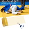 4 Rolls Wrestling Mat Tape Clear Gym Floor Tape for Wrestling Heavy Duty Carpet Mat Seam Tape PVC Mat Tape Wrestling Rug Tape (3.9IN x65.6FT) view 4