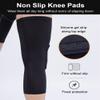 SUJAYU Basketball Knee Pads, 2 Pack Honeycomb Anti Collision Leg Compression Sleeves, Sports Sleeves for Wrestling Football Volleyball Soccer Skating (Large, Black) view 4