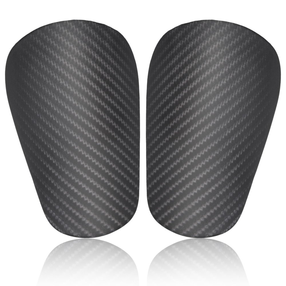 2pcs Mini Soccer Shin Guards, Dark Grey Extra Mini Football Shin Guards Youth and Adults Shin Pad Guards Protective Equipment Shin Guards for Man Women Kids Boys Girls Toddler