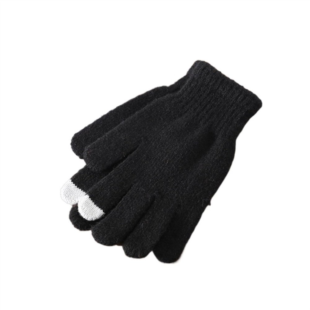 Winter Touch Screen Gloves Women's Autumn and Winter Touch Screen Knitted Gloves, Cycling Warm Knitted Gloves Touch Screen Gloves (Color : 10)