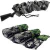 Hecho.Ds 2Pcs Thick Gun Socks, Elastic Stretch Gun Sock for Guns with Scopes, Wide Gun Sock Covers for Shotguns, Rifles, Shotguns, 52"x4" Silicone Treated and Rust Proof. (GnCam&GCam) view 4