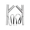 CNCEST 2 Rod Holders,Stainless Steel Rod Holder, Fishing Rod Holder, Stainless Steel Rod Holder view 1