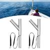 CNCEST 2 Rod Holders,Stainless Steel Rod Holder, Fishing Rod Holder, Stainless Steel Rod Holder view 3