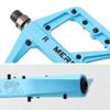 MTB Pedals Mountain Bike Pedals 3 Bearing Non-Slip Lightweight Nylon Fiber Bicycle Platform Pedals for BMX MTB 9/16" (Blue) view 4