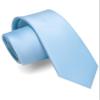 RBOCOTT Baby Blue Skinny Tie Mens Silk Necktie for Business and Wedding(36) view 1