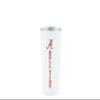 Decorvo Officially Licensed Collegiate Stainless Steel Tumbler - Double Walled Insulated Travel Tumbler with Slide Lid - 18 oz (Alabama - White) view 1