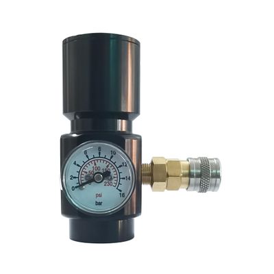 Aopkeo CO2 Low Pressure Regulator Adjustable Output 0-150psi Max Input 2000psi for Paintball Airsoft PCP Diving G1/2 Tanks (Only Regulator)