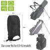 Masegari Golf Bag Rain Cover, Portable Rainproof Dustproof Waterproof Raincoat Golf Bag Protector with Zipper Club Bags Raincoat for Golf Bag Devices Golf Push Carts Equipment view 2