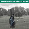 Masegari Golf Bag Rain Cover, Portable Rainproof Dustproof Waterproof Raincoat Golf Bag Protector with Zipper Club Bags Raincoat for Golf Bag Devices Golf Push Carts Equipment view 4