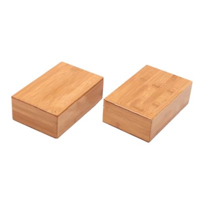CORHAD 1pc Natural Yoga Brick Lightweight Yoga Training Aid for Home Fitness Smooth for Safe Practice Portable Exercise Tool for Enhanced Flexibility and Comfort