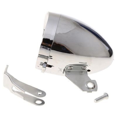 beertoy Classic Retro Streamlined Bicycle for Head Light LED Metal B Night Riding Accessories