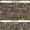 Custom Team Number Personalized Camo Brown-White Authentic Salute 2 Service Active Baseball Jersey for Men and Women view 3