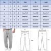 Cargo Sweatpants for Men 2025 Trendy Stretch Elastic Waist Jogger Pants Warm Fleece Pants Cozy Baggy Sports Trousers B- Navy view 4