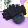 Kids Water Proof Winter Gloves Warm Snow Gloves Boys Girls Ski Gloves Toddler Mittens Windproof Gloves (E, One Size) view 4