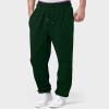 Cargo Sweatpants for Men 2025 Trendy Stretch Elastic Waist Jogger Pants Warm Fleece Pants Cozy Baggy Sports Trousers A- Green view 3