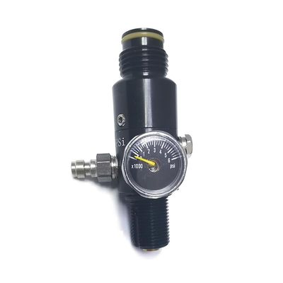 Aopkeo CO2 Compressed Air Tank Regulator Valve 5/8"-18UNF or M18*1.5 Input 4500psi for Paintball Airsoft PCP (800psi Ouput, 5/8"-18UNF)