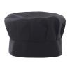 Chef Hat Adult Adjustable Kitchen Cooking Chef Cap 1 (Color : Black, Size : One Size) view 1