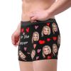 Custom Boxers for Men, Custom Funny Boxer Briefs with Face, Gifts for Boyfriend Husband Him Medium view 2