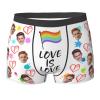 Custom Boxer Brief for Men, Custom Funny Men's Underwear with Face, Personalized Gifts For Him Medium view 1