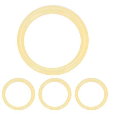 Polyurethane O-Rings, 10pcs 13.8, 1.9mm High Strength Polyurethane O-Rings for Paintball Gun CO2 Air Tank (Beige)