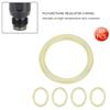Polyurethane O-Rings, 10pcs 13.8, 1.9mm High Strength Polyurethane O-Rings for Paintball Gun CO2 Air Tank (Beige) view 2