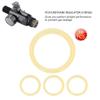 Polyurethane O-Rings, 10pcs 13.8, 1.9mm High Strength Polyurethane O-Rings for Paintball Gun CO2 Air Tank (Beige) view 3