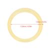 Polyurethane O-Rings, 10pcs 13.8, 1.9mm High Strength Polyurethane O-Rings for Paintball Gun CO2 Air Tank (Beige) view 4