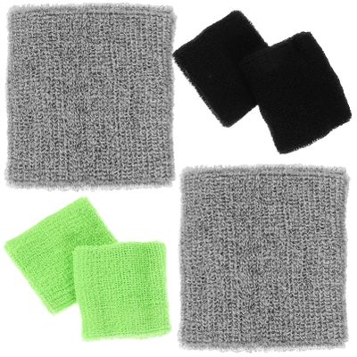 BESPORTBLE Elastic Wristband Set 6 Pcs Sports Wrist Wrap for Baseball Tennis Basketball Running Yoga