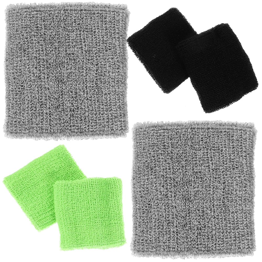 BESPORTBLE Elastic Wristband Set 6 Pcs Sports Wrist Wrap for Baseball Tennis Basketball Running Yoga