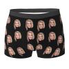 Custom Underwear for Men, Custom Men Boxer Briefs with Face, Gifts for Boyfriend Husband Him Large view 1