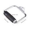 Pulldown Cable Machine Steel Handle Heavy Duty Cable Machine Attachment Grip Tricep Rope Handle Pull Down Cable Machine Handle Attachments Fitness D Handle Cable Machine Attachment Handles view 2