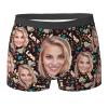 Custom Underwear Personalized for Men, Personalized Boxers Briefs with Face, Customized Gifts for Him Medium view 1