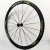 ZECHAO Off Road Bike Wheels 700c*25-45c Tires,C Brake V Brake 20/24 Holes 3.0MM Flat Spoke Double Wall Rims Front 2 Rear 4 Bearings Wheelset (Color : Green, Size : 700c) view 3