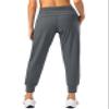 Soothfeel Women's Joggers with Zipper Pockets High Waisted Athletic Workout Yoga Pants Joggers for Women Petite (Dark Grey, XL) view 2