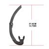 Acinkeety Diving Dry Snorkel J-Shape Full Food-Grade Silicone Freediving Snorkel for Snorkeling Diving Freediving Swimming Free Diving Snorkeling Gear for Adults view 3
