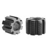 Acinkeety Bike Bottom Bracket Tapping Tool Thread Parts 1.37in X 24T BB68 BB73 Bottom Bracket Milling Cutter Tapping Tool Thread Tapping Tool Bottom Bracket Tapping Tool Bottom Bracket Thread Tool view 1