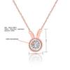 SDA Dancing Diamond Bunny Necklace for Modern Women - Real Diamond Cute Rabbit Necklace for Women view 3