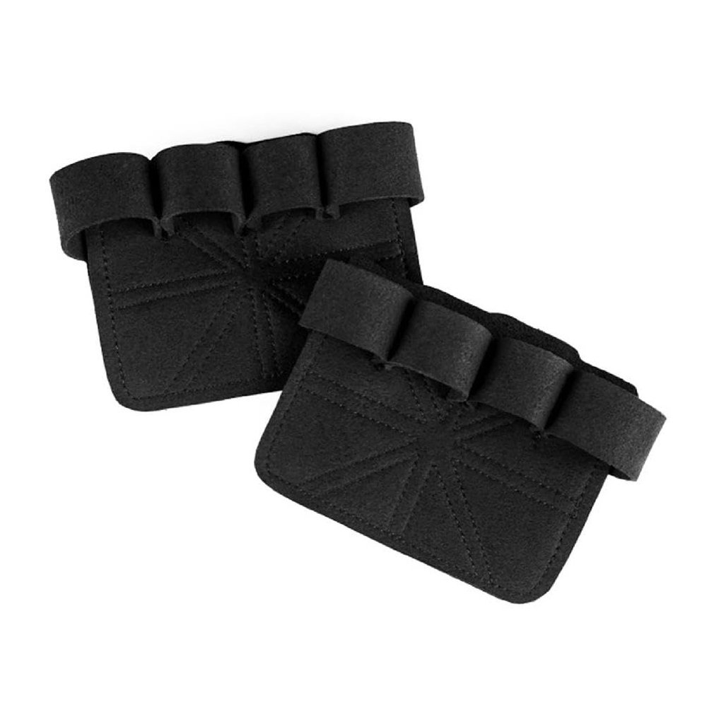 Acinkeety Sports Gymnastics Grips for Cross Training Leather Hand Grips for for Protection Adults Pull Up Workout Lifting Tra Fitness Grip Pads 4 Finger Gloves Protection Gloves for Men Women Weight