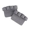 Acinkeety Sports Gymnastics Grips for Cross Training Leather Hand Grips for for Protection Adults Pull Up Workout Lifting Tra Fitness Grip Pads 4 Finger Gloves Protection Gloves for Men Women Weight view 4
