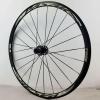 ZECHAO Aluminum Alloy Road Bike Wheel Set,C Brake V Brake 700C Double Wall Rims 20/24 Holes Flat Spoke 8-12 Speed Quick Release Wheels Wheelset (Color : Yellow, Size : 700c) view 4